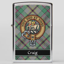 Clan Craig Crest Zippo Lighter