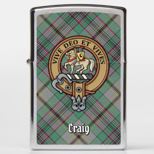 Clan Craig Crest Zippo Lighter