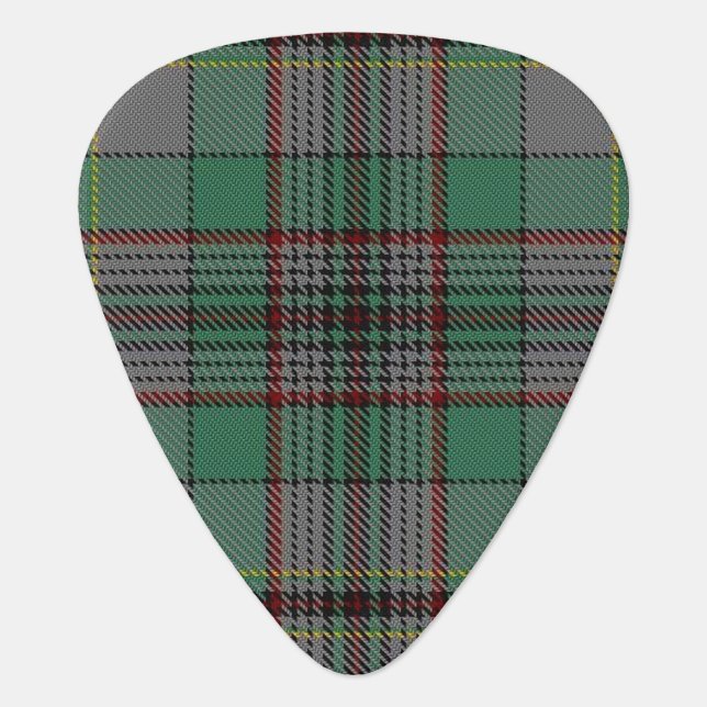 Clan Craig Sounds of Scotland Tartan Guitar Pick (Front)
