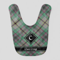 Clan Craig Tartan Baby Bib
