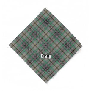 Clan Craig Tartan Bandana