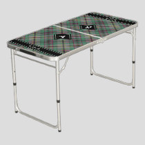 Clan Craig Tartan Beer Pong Table