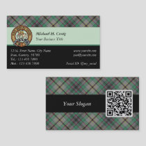 Clan Craig Tartan Business Card