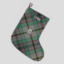 Clan Craig Tartan Christmas Stocking