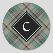 Clan Craig Tartan Classic Round Sticker