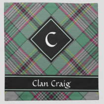 Clan Craig Tartan Cloth Napkin