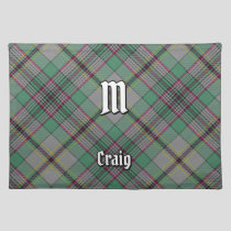 Clan Craig Tartan Cloth Placemat