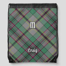 Clan Craig Tartan Drawstring Bag