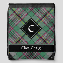 Clan Craig Tartan Drawstring Bag