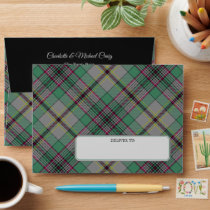 Clan Craig Tartan Envelope
