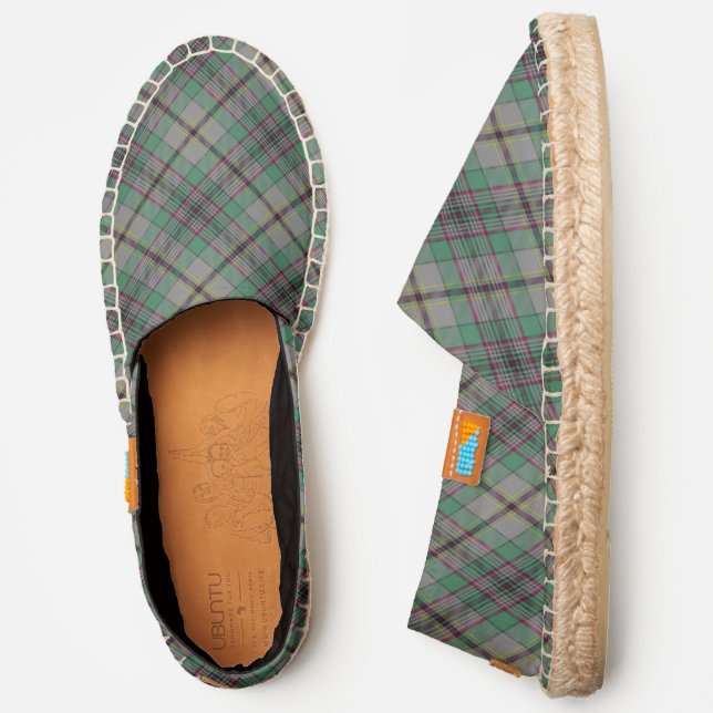 Clan Craig Tartan Espadrilles (Side)