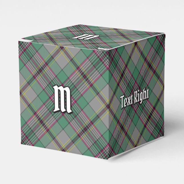 Clan Craig Tartan Favor Box (Front Side)