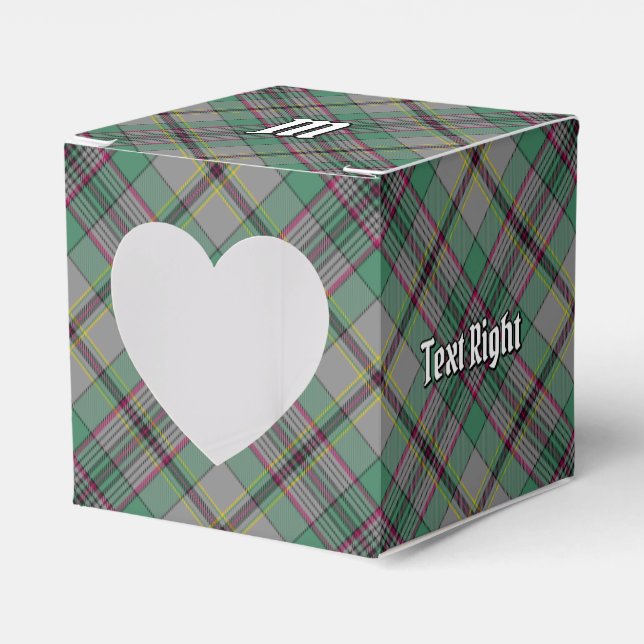 Clan Craig Tartan Favor Box (Front Side)