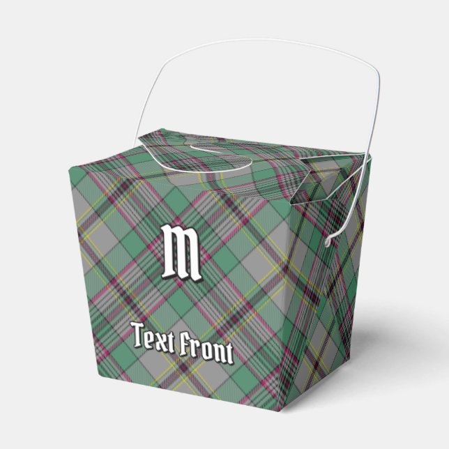 Clan Craig Tartan Favor Box (Front Side)