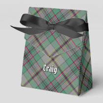 Clan Craig Tartan Favor Box