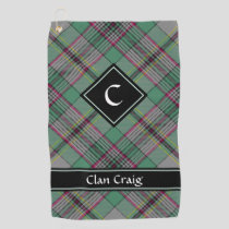 Clan Craig Tartan Golf Towel