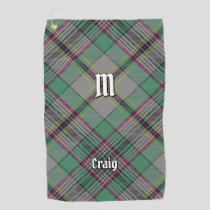 Clan Craig Tartan Golf Towel
