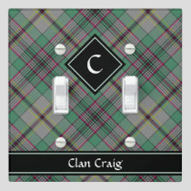 Clan Craig Tartan Light Switch Cover