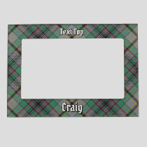 Clan Craig Tartan Magnetic Frame