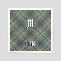 Clan Craig Tartan Napkins