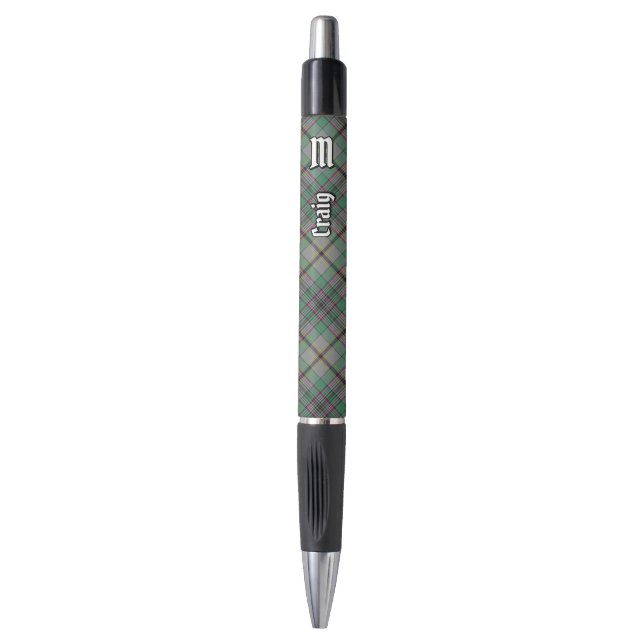Clan Craig Tartan Pen (Front Vertical)