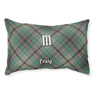Clan Craig Tartan Pet Bed