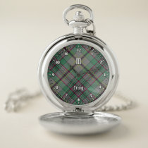 Clan Craig Tartan Pocket Watch