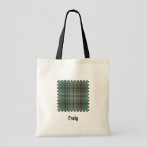 Clan Craig Tartan Tote Bag