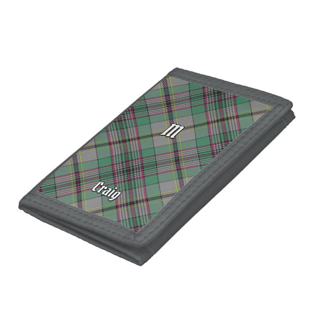Clan Craig Tartan Trifold Wallet (Bottom)