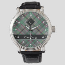 Clan Craig Tartan Watch