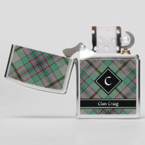 Clan Craig Tartan Zippo Lighter