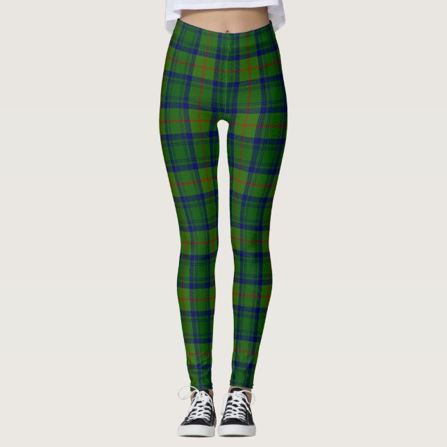 Clan Cranstoun Tartan Leggings (Front)