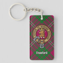 Clan Crawford Crest Acrylic Keychain
