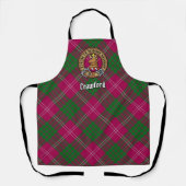 Clan Crawford Crest Apron (Front)