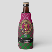 Clan Crawford Crest Bottle Cooler