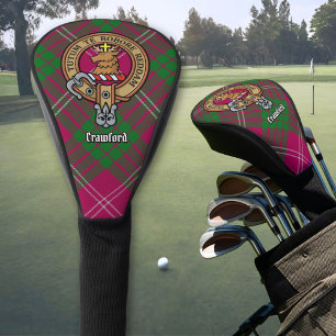Clan Crawford Crest Golf Head Cover
