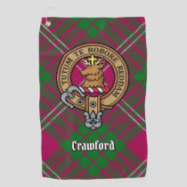 Clan Crawford Crest Golf Towel