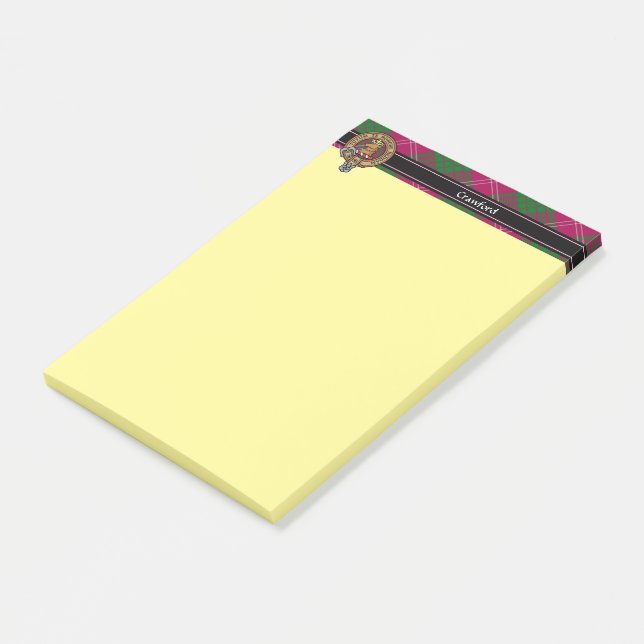 Clan Crawford Crest Notes (Angled)