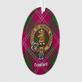 Clan Crawford Crest Ornament (Front)