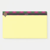 Clan Crawford Crest Post-it Notes (Front)