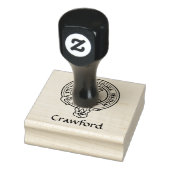 Clan Crawford Crest Rubber Stamp (Stamp)