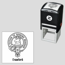Clan Crawford Crest Self-inking Stamp