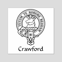 Clan Crawford Crest Self-inking Stamp