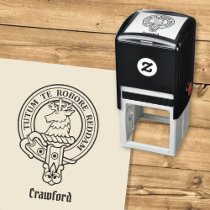 Clan Crawford Crest Self-inking Stamp