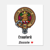 Clan Crawford Crest Sticker (Sheet)
