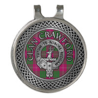 Clan Crawford Crest & Tartan Knot