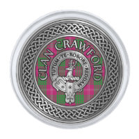 Clan Crawford Crest & Tartan Knot