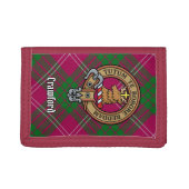 Clan Crawford Crest Trifold Wallet (Front)