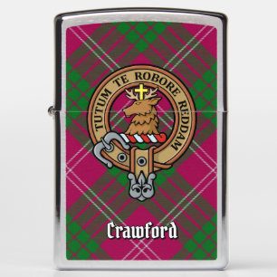 Clan Crawford Crest Zippo Lighter