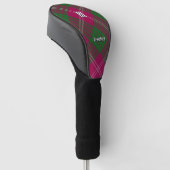 Clan Crawford Golf Head Cover (Angled)